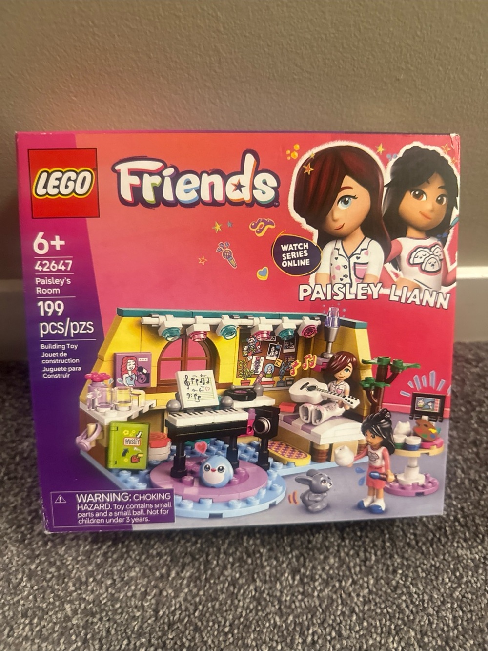 LEGO 42647 Friends Paisley-Liann Paisley's Room Playset - New